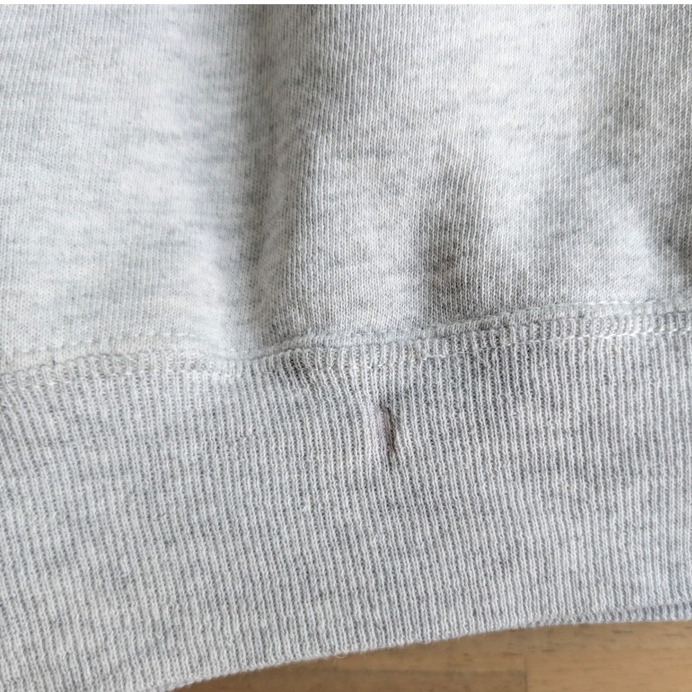 Pepsi Logo Vintage Hoodie Mens 2X Heather Gray Vintage Style Graphic Sweatshirt - Picture 8 of 9